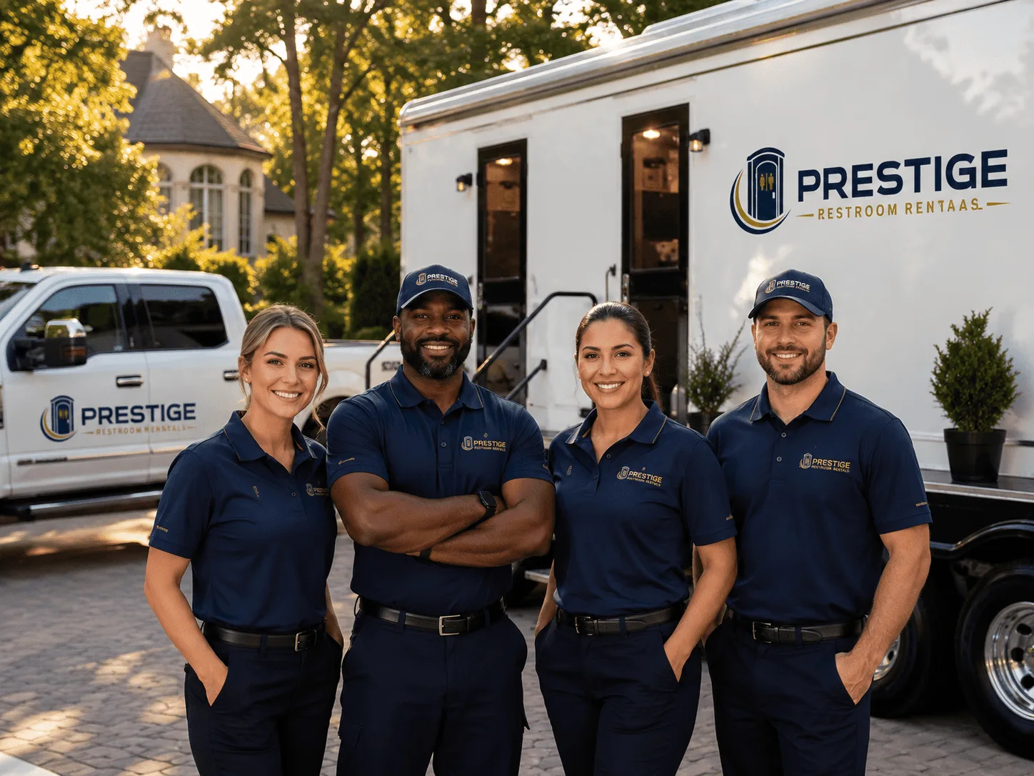 Trusted Luxury Portable Restrooms company in Lawrence, MI